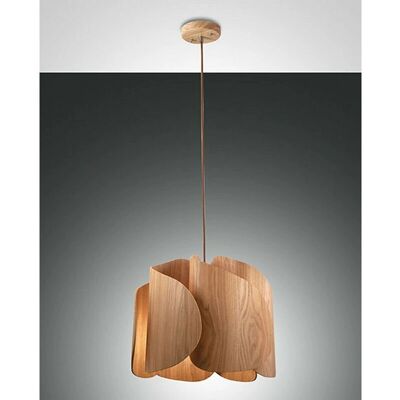 Fabas Luce Pevero Pendant Ceiling Light - Ash Wood - E27 - Ceiling Light Fabas Luce Pevero Pendant Ceiling Light - Ash Wood - E27 - Ceiling Light