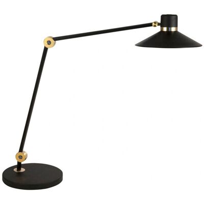 Fabas Luce Panarea Lampe de bureau LED - Noir - Technologie LED Fabas Luce Panarea Lampe de bureau LED - Noir - Technologie LED