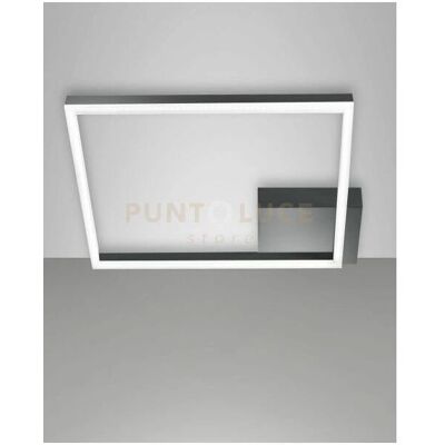 Fabas Luce Bard Halogen-Deckenspot - LED, Anthrazitglas, Metall Fabas Luce Bard Halogen-Deckenspot - LED, Anthrazitglas, Metall
