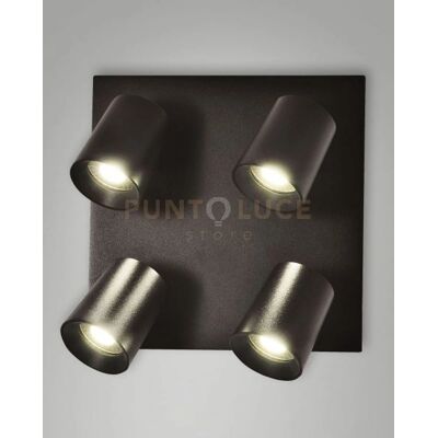 FABAS LUCE 3451-84-101 Strahler Modo schwarz/gold 4-flg GU10 Spotlight FABAS LUCE 3451-84-101 Strahler Modo schwarz/gold 4-flg GU10 Spotlight
