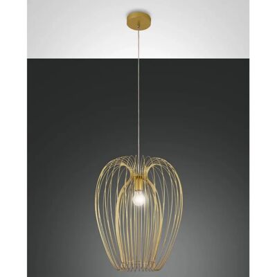 Fabas Luce Gold E27 Pendelleuchte - Deckenleuchte Fabas Luce Gold E27 Pendelleuchte - Deckenleuchte