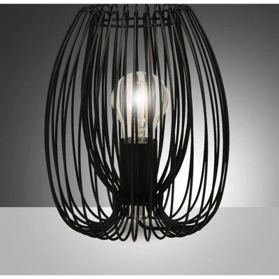 Fabas Luce Modèle 3677-34-101 Lampe de Table Noire - Lampe de Table - Publicité Fabas Luce Modèle 3677-34-101 Lampe de Table Noire - Lampe de Table - Publicité
