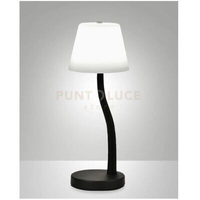Fabas Luce Ibla LED Tischlampe - Touchdimmbar, 9W, Schwarz Fabas Luce Ibla LED Tischlampe - Touchdimmbar, 9W, Schwarz