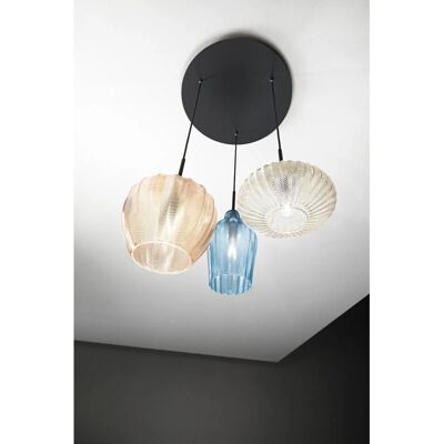 Fabas Luce Olbia Lampada Sospensione - Moderna a 3 fiamme Fabas Luce Olbia Lampada Sospensione - Moderna a 3 fiamme
