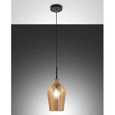 Fabas Luce Pendelleuchte Amber 18cm E27 - Deckenleuchte Fabas Luce Pendelleuchte Amber 18cm E27 - Deckenleuchte