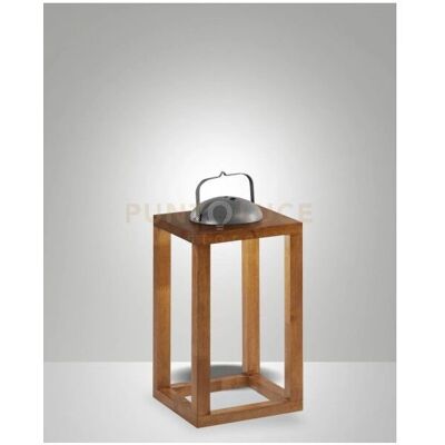 Fabas Luce Walnuss Portable LED Tischleuchte - Für Außen Fabas Luce Walnuss Portable LED Tischleuchte - Für Außen