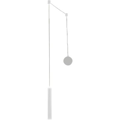 Fabas Luce LED Pendelleuchte Prado - Dimmbar, 6,5W, Weiß Fabas Luce LED Pendelleuchte Prado - Dimmbar, 6,5W, Weiß