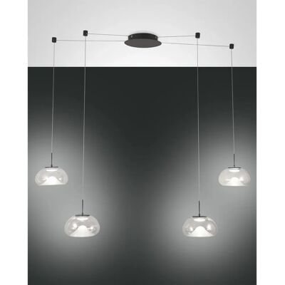 Fabas Luce 3755-49-241 Lampe Suspendue LED Brena 4-Feux - Lampe Suspendue - Publicité Fabas Luce 3755-49-241 Lampe Suspendue LED Brena 4-Feux - Lampe Suspendue - Publicité