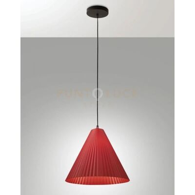 Fabas Luce - 3758-40-133 Cone - Bordeaux - 316mm - Pendelleuchte Fabas Luce - 3758-40-133 Cone - Bordeaux - 316mm - Pendelleuchte