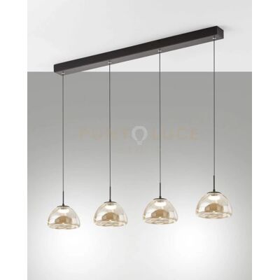 Fabas Luce - Lucille 4-flammig - LED Pendelleuchte Fabas Luce - Lucille 4-flammig - LED Pendelleuchte