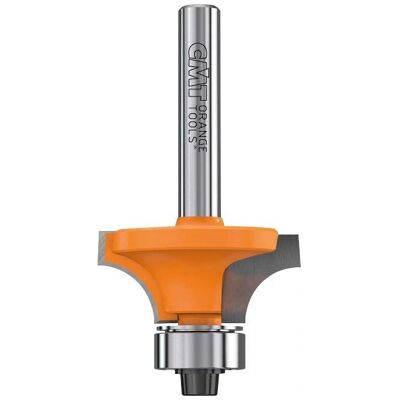 CMT 738.285.11 Router Bit - Concave with Bearing, 6mm Shaft, 28.7mm D, R8 CMT 738.285.11 Router Bit - Concave with Bearing, 6mm Shaft, 28.7mm D, R8