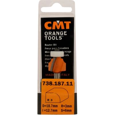 CMT 938.994.11 Fräser - Konkav Profil mit Lager - 12mm Schaft CMT 938.994.11 Fräser - Konkav Profil mit Lager - 12mm Schaft
