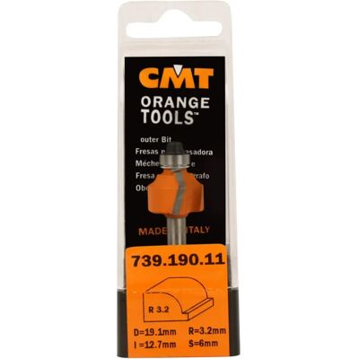 CMT 939.160.11 Endefræser - Kegle radius 8mm CMT 939.160.11 Endefræser - Kegle radius 8mm