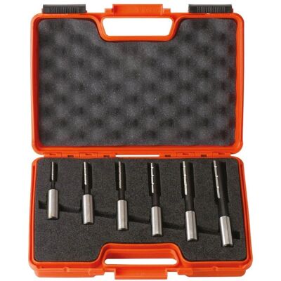 CMT 102.001.00 Satz 6 Bohrer für Mortise - Set aus sechs Hochfeststahlbohrern CMT 102.001.00 Satz 6 Bohrer für Mortise - Set aus sechs Hochfeststahlbohrern