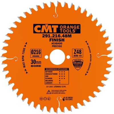 CMT Universalsägeblatt - 216x30x2,8/1,8 - Kreissägeblatt CMT Universalsägeblatt - 216x30x2,8/1,8 - Kreissägeblatt