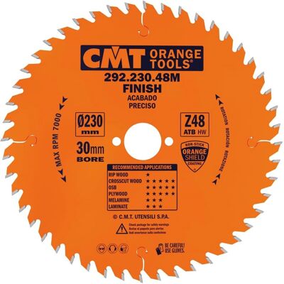 CMT 292.230.48m Kreissägeblatt - 15° für Querschnitte CMT 292.230.48m Kreissägeblatt - 15° für Querschnitte