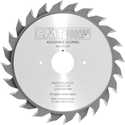 CMT 289.120.24K Fräser - Einstellbare Schnitthöhe - Laminierte Platten CMT 289.120.24K Fräser - Einstellbare Schnitthöhe - Laminierte Platten