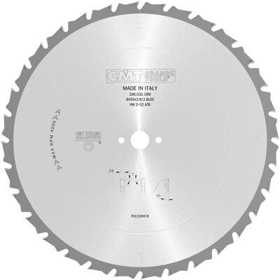 CMT 286.032.18M Orangen Kreissägeblatt - Bau CMT 286.032.18M Orangen Kreissägeblatt - Bau