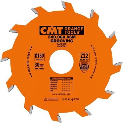 CMT Modell 240.060.06M - Kreissägeblatt für Fräsen CMT Modell 240.060.06M - Kreissägeblatt für Fräsen