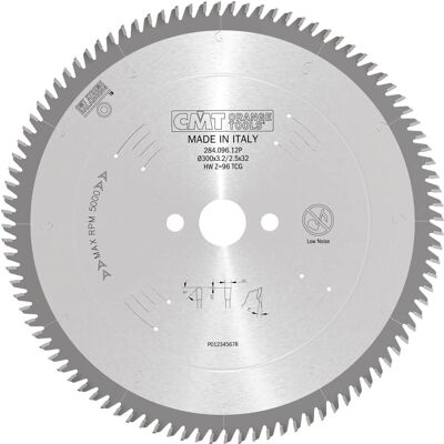 CMT 284.096.12P Aluminiumkreissägeblatt - 5° - 300x32x3.2 CMT 284.096.12P Aluminiumkreissägeblatt - 5° - 300x32x3.2