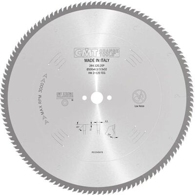 CMT ORANGE TOOLS 284.120.20P Kreissägeblatt - Aluminium 500mm CMT ORANGE TOOLS 284.120.20P Kreissägeblatt - Aluminium 500mm