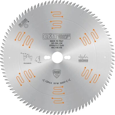 CMT ORANGE TOOLS 285.596.12M Lama circolare - taglio cornici CMT ORANGE TOOLS 285.596.12M Lama circolare - taglio cornici