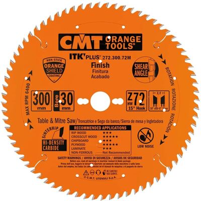 CMT 272.300.72M Kreissägeblatt Lama Circolare Itk-Plus CMT 272.300.72M Kreissägeblatt Lama Circolare Itk-Plus