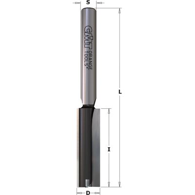 CMT 174.130.11 Fräser - 2 Schneiden, 8x40mm, D13x20x60mm - Schneidwerkzeug CMT 174.130.11 Fräser - 2 Schneiden, 8x40mm, D13x20x60mm - Schneidwerkzeug