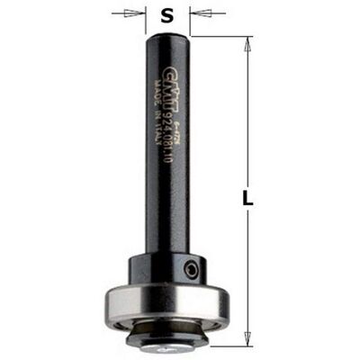 CMT Alberino Fraise - Manchon 8mm, Vis M5, Roulement 22mm - Fraise - Publicité CMT Alberino Fraise - Manchon 8mm, Vis M5, Roulement 22mm - Fraise - Publicité