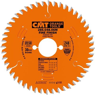 CMT Lama 150mm ATB 15° - Kreissägeblatt CMT Lama 150mm ATB 15° - Kreissägeblatt