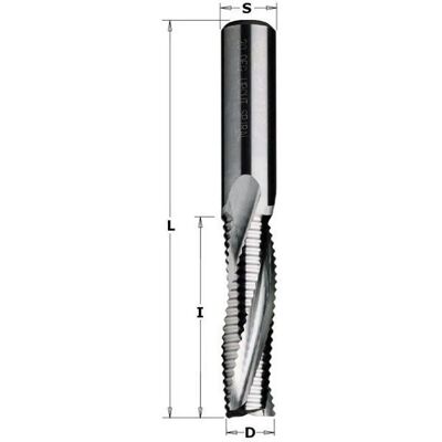 CMT ORANGE TOOLS - 195.082.11 Fräser - Helicoidal D=8X42X90 CMT ORANGE TOOLS - 195.082.11 Fräser - Helicoidal D=8X42X90