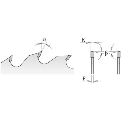 CMT 277.024.12V Multiblatt-Säge - Längsschnittmesser CMT 277.024.12V Multiblatt-Säge - Längsschnittmesser