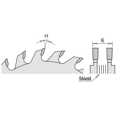 CMT 289.070.16H Sägeblatt - Einstellbare Nutfräser - Laminierte Platten CMT 289.070.16H Sägeblatt - Einstellbare Nutfräser - Laminierte Platten