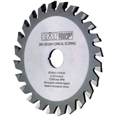 CMT 288.120.24H1 konische Sägeblatt für Laminatplatten - Sägeblatt CMT 288.120.24H1 konische Sägeblatt für Laminatplatten - Sägeblatt
