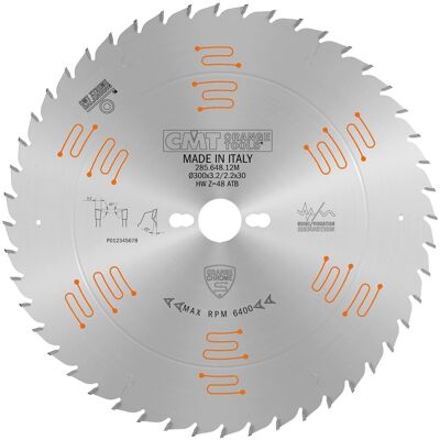 CMT Modell 285.648.12m Chrom Kreiselsägeblatt - Querschnitt Holz CMT Modell 285.648.12m Chrom Kreiselsägeblatt - Querschnitt Holz