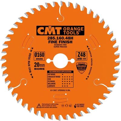 CMT 285.160.48H - Präzisionskreissägeblatt für die Industrie CMT 285.160.48H - Präzisionskreissägeblatt für die Industrie