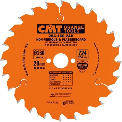 CMT ORANGE TOOLS Lama circolare - Plastica non ferrosa, laminati, 160x2.2/1.6x20 CMT ORANGE TOOLS Lama circolare - Plastica non ferrosa, laminati, 160x2.2/1.6x20