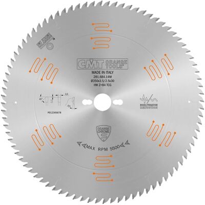 CMT ORANGE TOOLS 281.684.14M Chromkreissägeblatt - Feinschnitt CMT ORANGE TOOLS 281.684.14M Chromkreissägeblatt - Feinschnitt