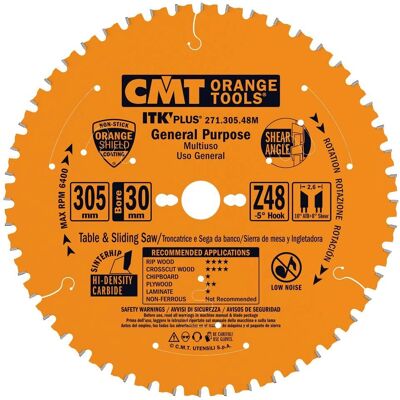 CMT 271.305.48M Lama circolare - Alta qualità per legno CMT 271.305.48M Lama circolare - Alta qualità per legno