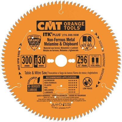 CMT 276.300.96M Lama Circolare per Alluminio - Uso Pesante - Z96 CMT 276.300.96M Lama Circolare per Alluminio - Uso Pesante - Z96