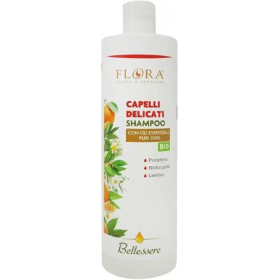 Shampoo Protettivo Flora SRL 1000ml per Capelli Delicati Shampoo Protettivo Flora SRL 1000ml per Capelli Delicati