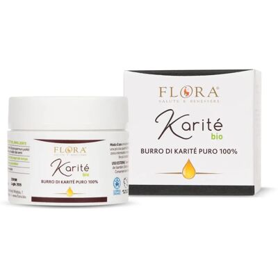 Burro di Karité Flora - Idratante corpo rigenerante Burro di Karité Flora - Idratante corpo rigenerante