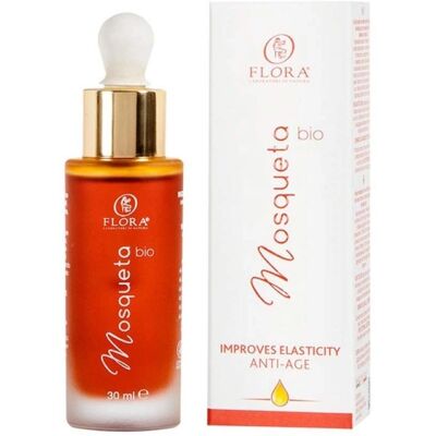 Olio Viso Rosa Mosqueta Bio di Flora - 30ml - Anti-Aging e Idratante Olio Viso Rosa Mosqueta Bio di Flora - 30ml - Anti-Aging e Idratante