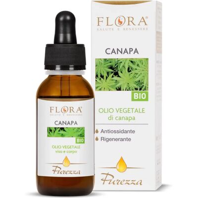 Flora srl Olio di canapa base corpo 50 ml - Olio per il corpo Flora srl Olio di canapa base corpo 50 ml - Olio per il corpo