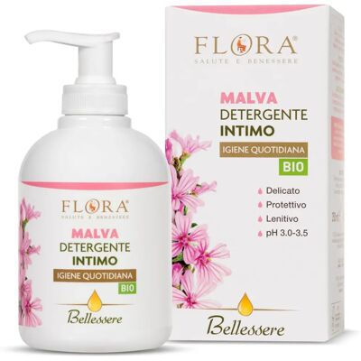 Flora Srl Flora Bellessere Malva Detergente Intimo - Intimate Cleaner Flora Srl Flora Bellessere Malva Detergente Intimo - Intimate Cleaner
