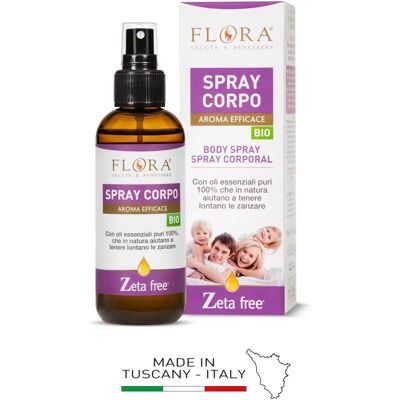 Flora Spray Corporal - Anti-Mosquitos Natural 100ml Flora Spray Corporal - Anti-Mosquitos Natural 100ml