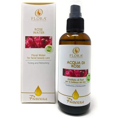 Acqua di rose Flora - Distillato di fiori - Tonico viso Acqua di rose Flora - Distillato di fiori - Tonico viso