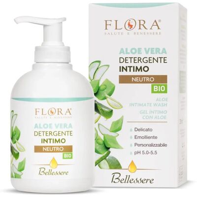 Flora Gel Íntimo Neutro - Suave, 250ml Flora Gel Íntimo Neutro - Suave, 250ml