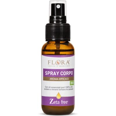 Spray corporal antimosquitos Flora - Repelente natural eficaz para niños Spray corporal antimosquitos Flora - Repelente natural eficaz para niños