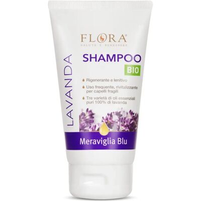 Shampoo Bio-Bdih Blu di Flora - Rinforzante, Lenitivo, Per Capelli Fragili Shampoo Bio-Bdih Blu di Flora - Rinforzante, Lenitivo, Per Capelli Fragili